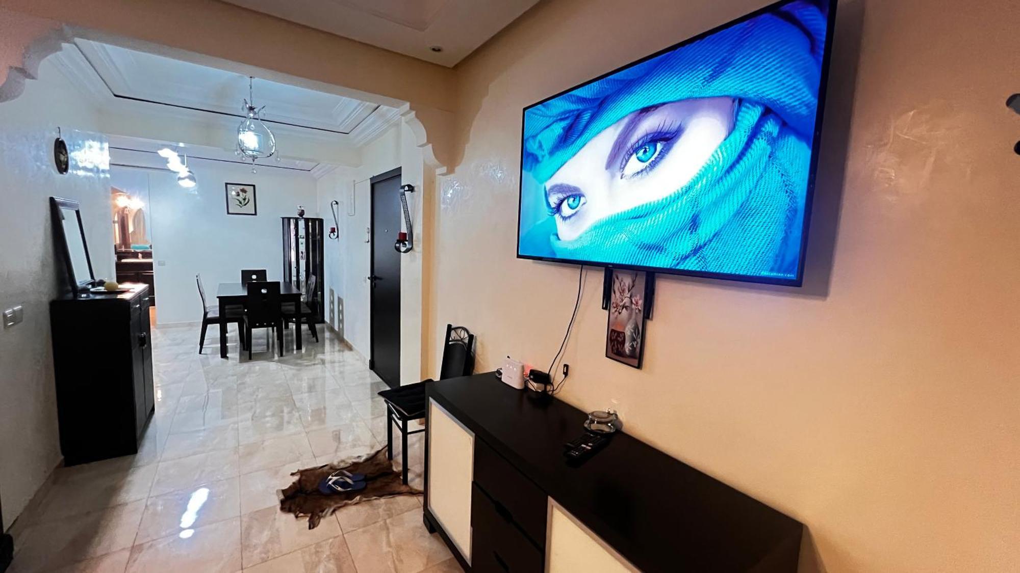 Magnifique Appartement Spacieux Confort Propre Familial 2 Chambres Salon Et Salle A Manger A 20Mn A Pied De Place Jemaa El Fina 4 Piscines Dans Espace De Golf A 12 Mn En Voitures L Entree Est Gratuit Pour La Clientele Ouvert Entre 10H Et 20H Marrakesch Exterior foto